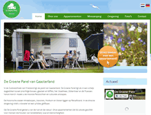 Tablet Screenshot of groeneparelgaasterland.nl